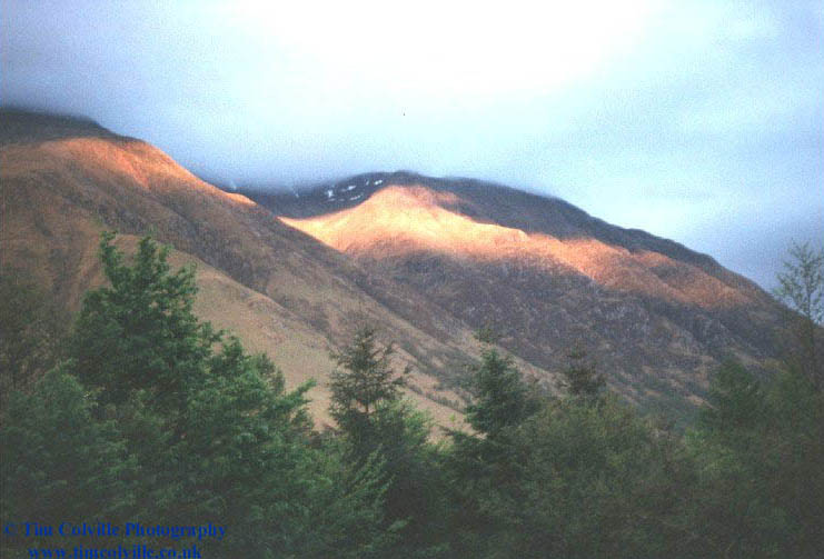 Ben Nevis sun stripe