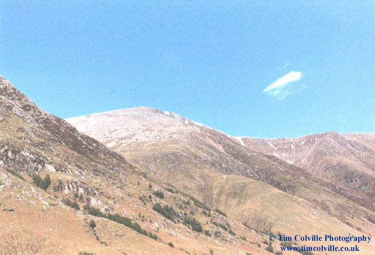 Ben nevis from glen nevis